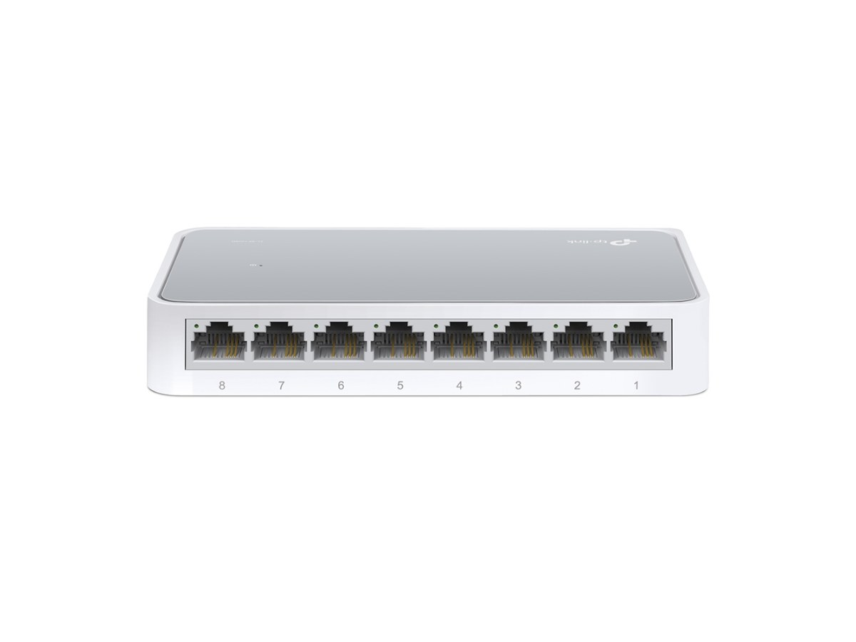 TP-LINK (家用) TL-SF1008D 8 埠 10/100Mbps 桌上型交換器