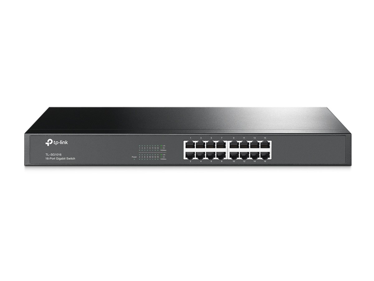 TP-LINK (家用) TL-SG1016 16 埠 Gigabit 交換器
