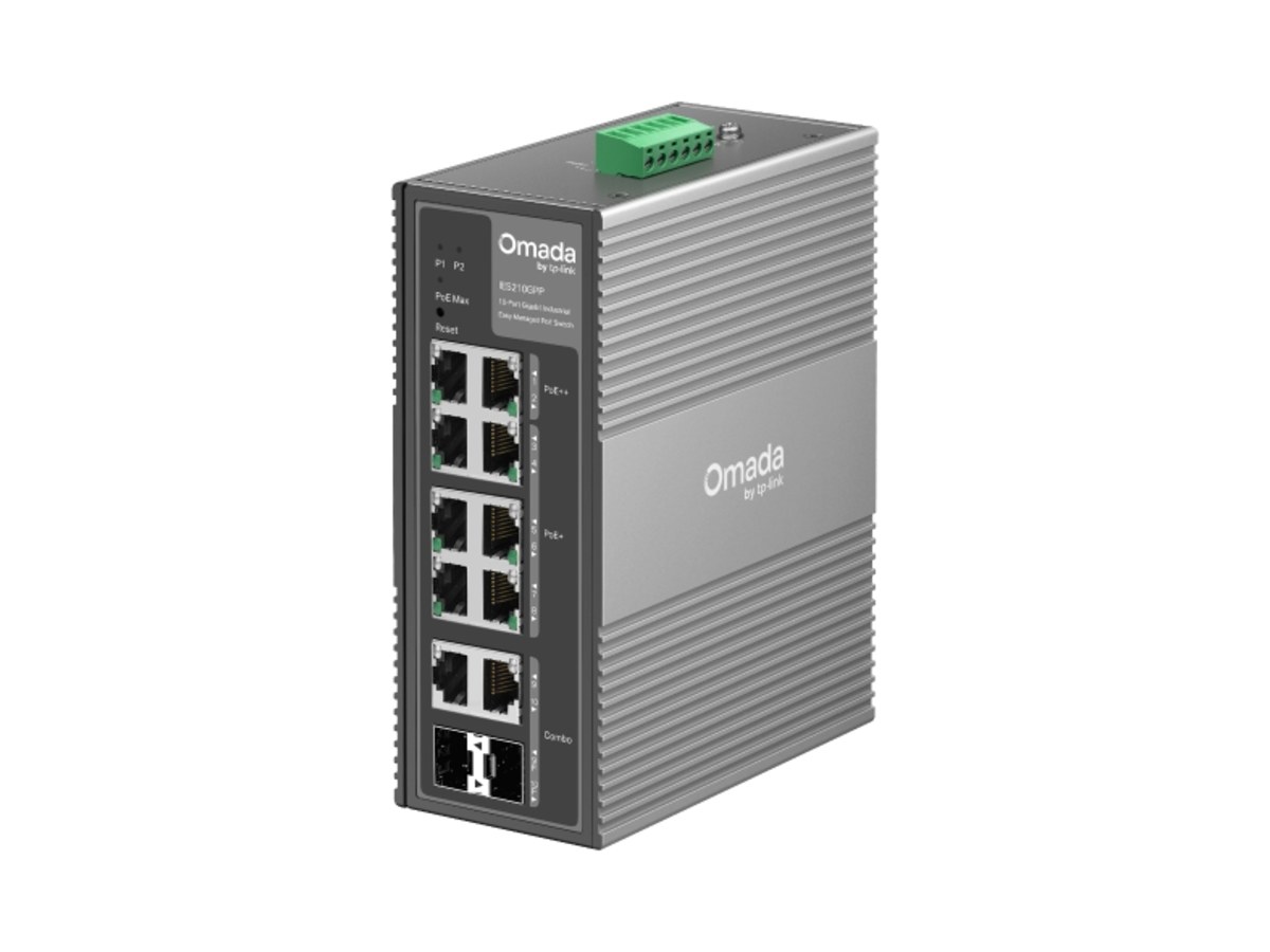 TP-LINK (商用) Omada 10 埠 Gigabit 工業級簡易管理型交換器 IES210GPP