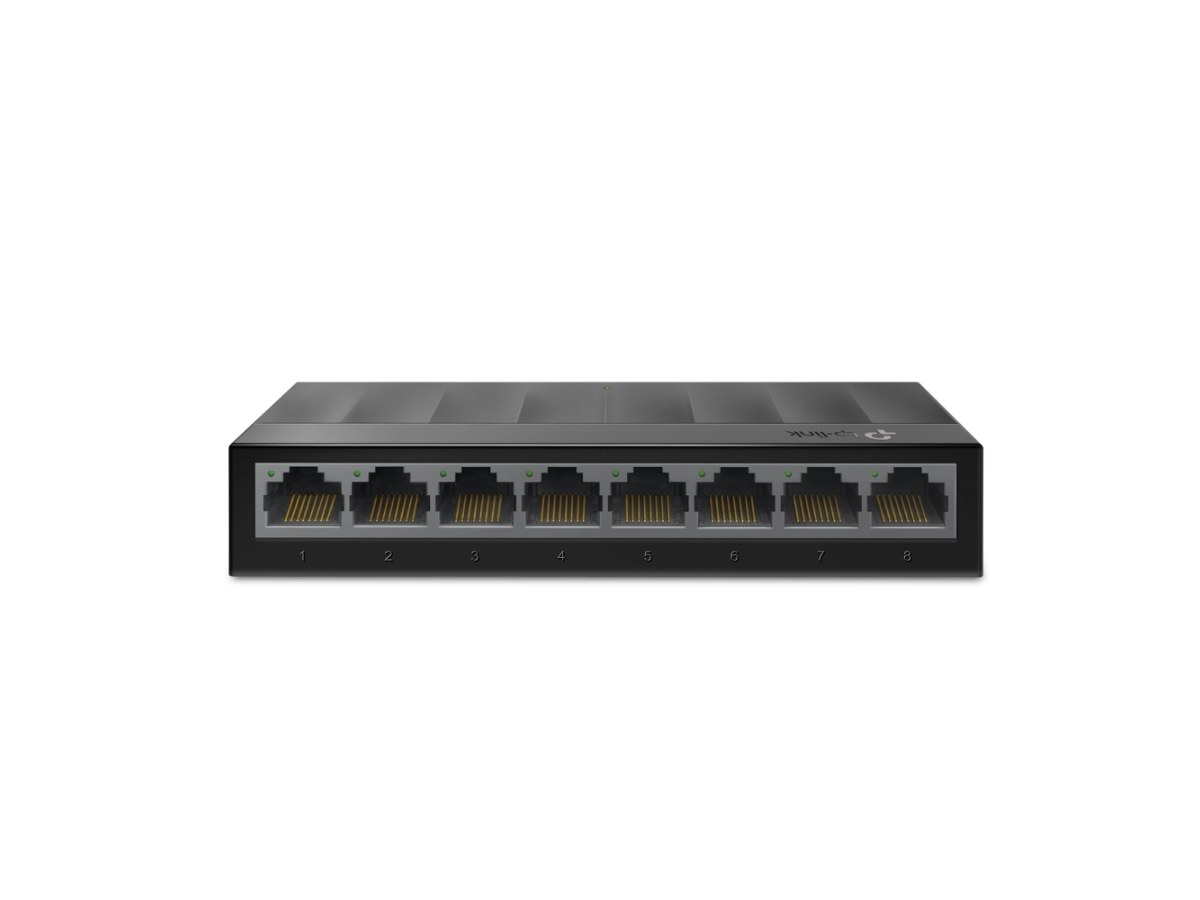 TP-LINK (家用) LS1008G 8埠 10/100/1000Mbps 桌上型交換器(塑膠殼)
