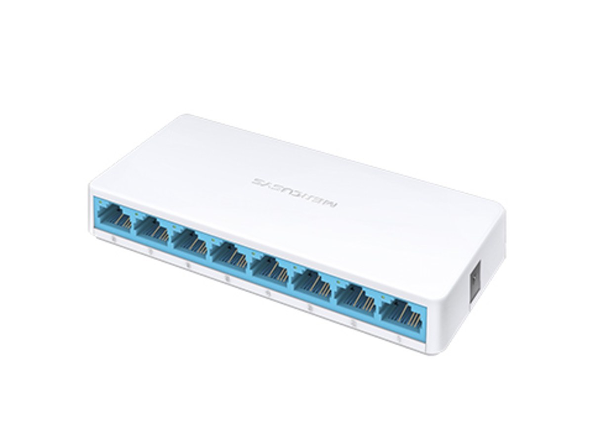MERCUSYS (水星) 8埠 10/100Mbps 桌上型交換器-MS108