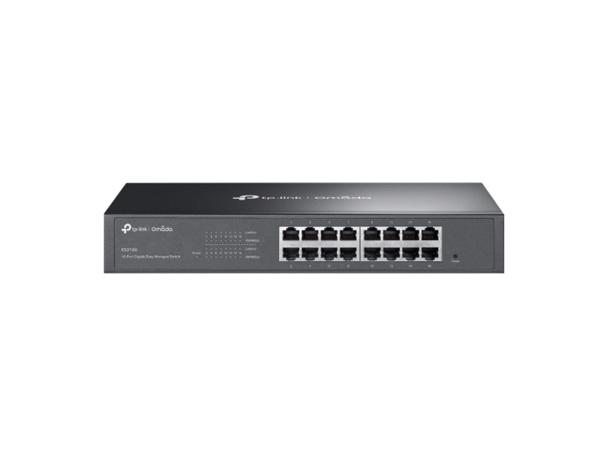 TP-LINK ES216G Omada 16 埠 Gigabit 簡易管理型交換器