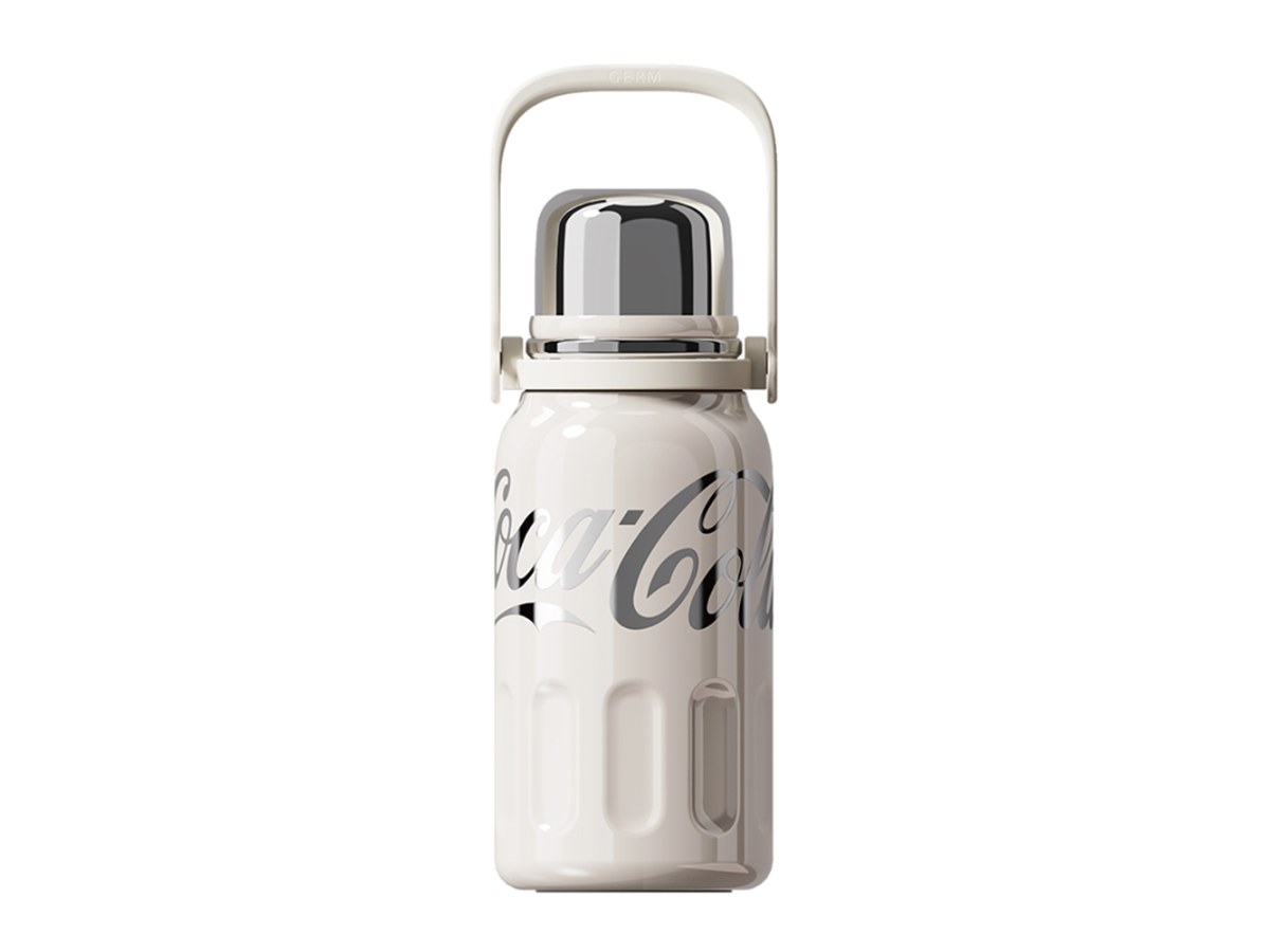 可口可樂聯名款律動保溫杯-800ML（星光白）
