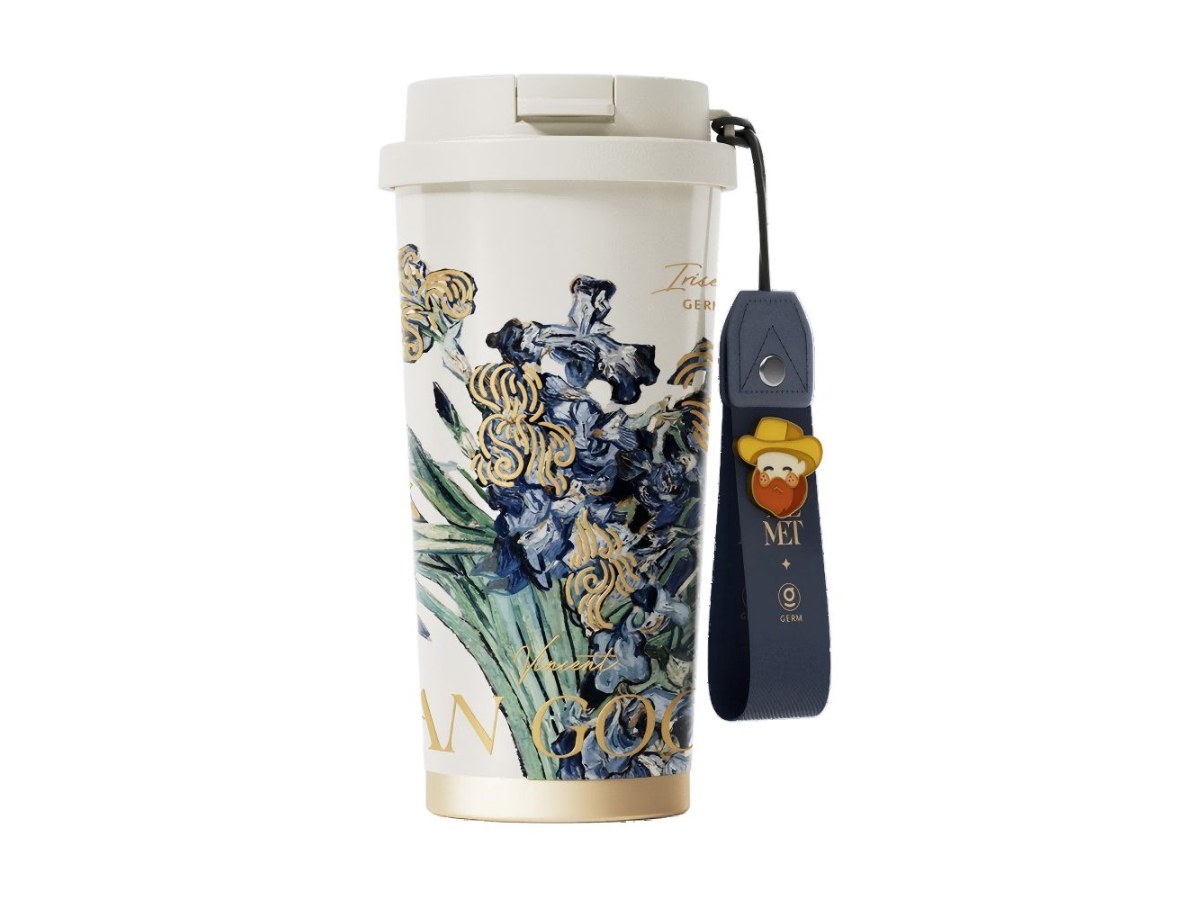 THE MET致敬梵古系列閃耀咖啡杯（鳶尾花）500ML