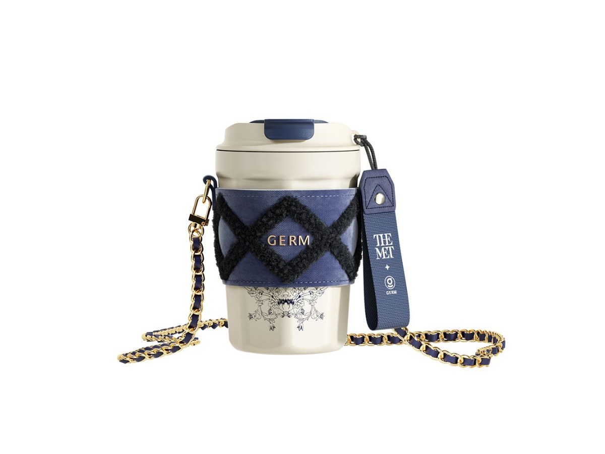 THE MET喜上莓梢系列菱形咖啡杯-390ML