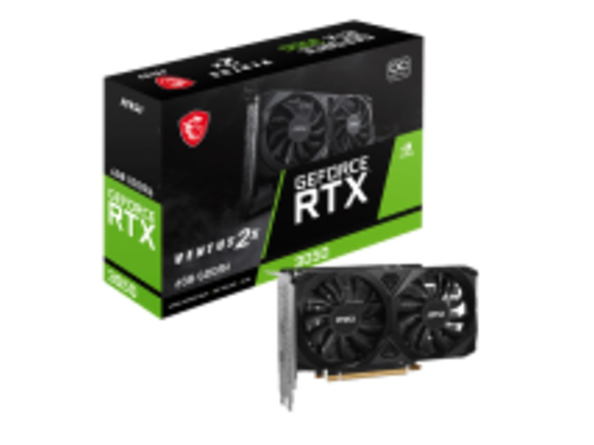 微星 GeForce RTX 3050 VENTUS 2X E 6G OC