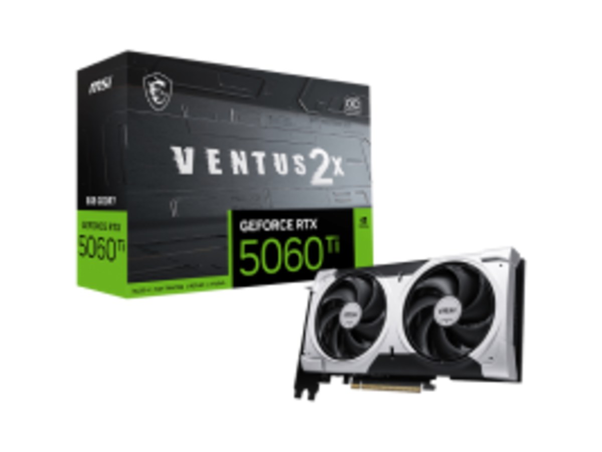 微星 GeForce RTX 5060 Ti 8G VENTUS 2X OC PLUS
