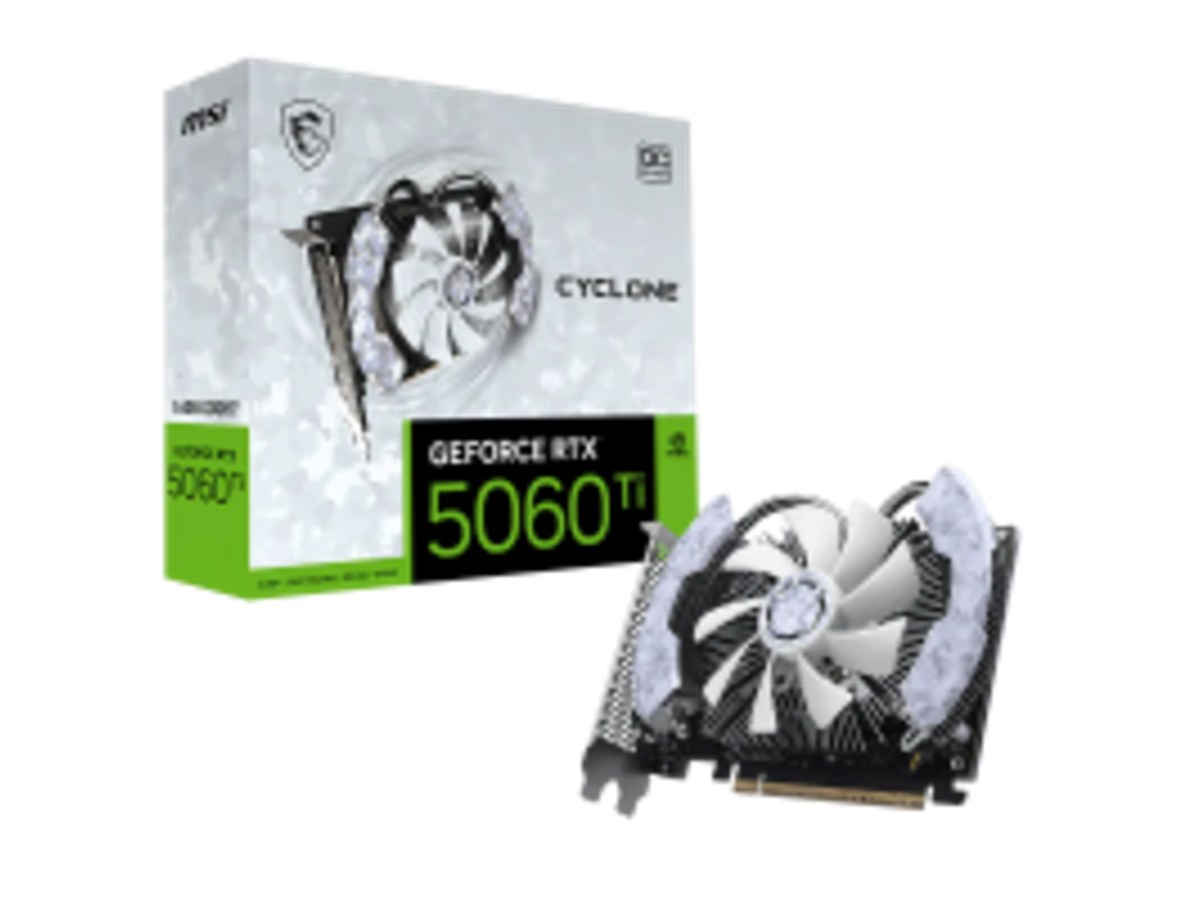 微星 GeForce RTX 5060 Ti 16G CYCLONE OC