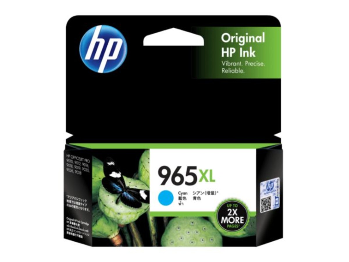 HP INK-3JA81AA (No.965XL) 青色高容量墨水匣