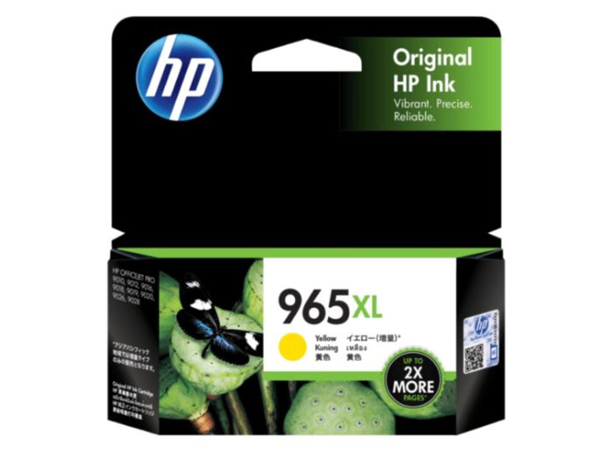 HP INK-3JA83AA (No.965XL) 黃色高容量墨水匣
