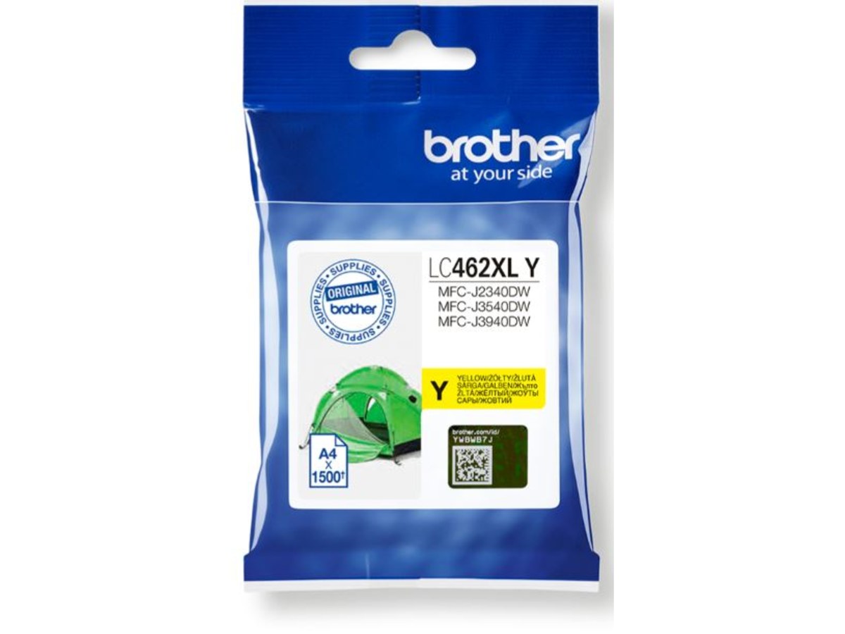 Brother LC462XLY黃色墨水