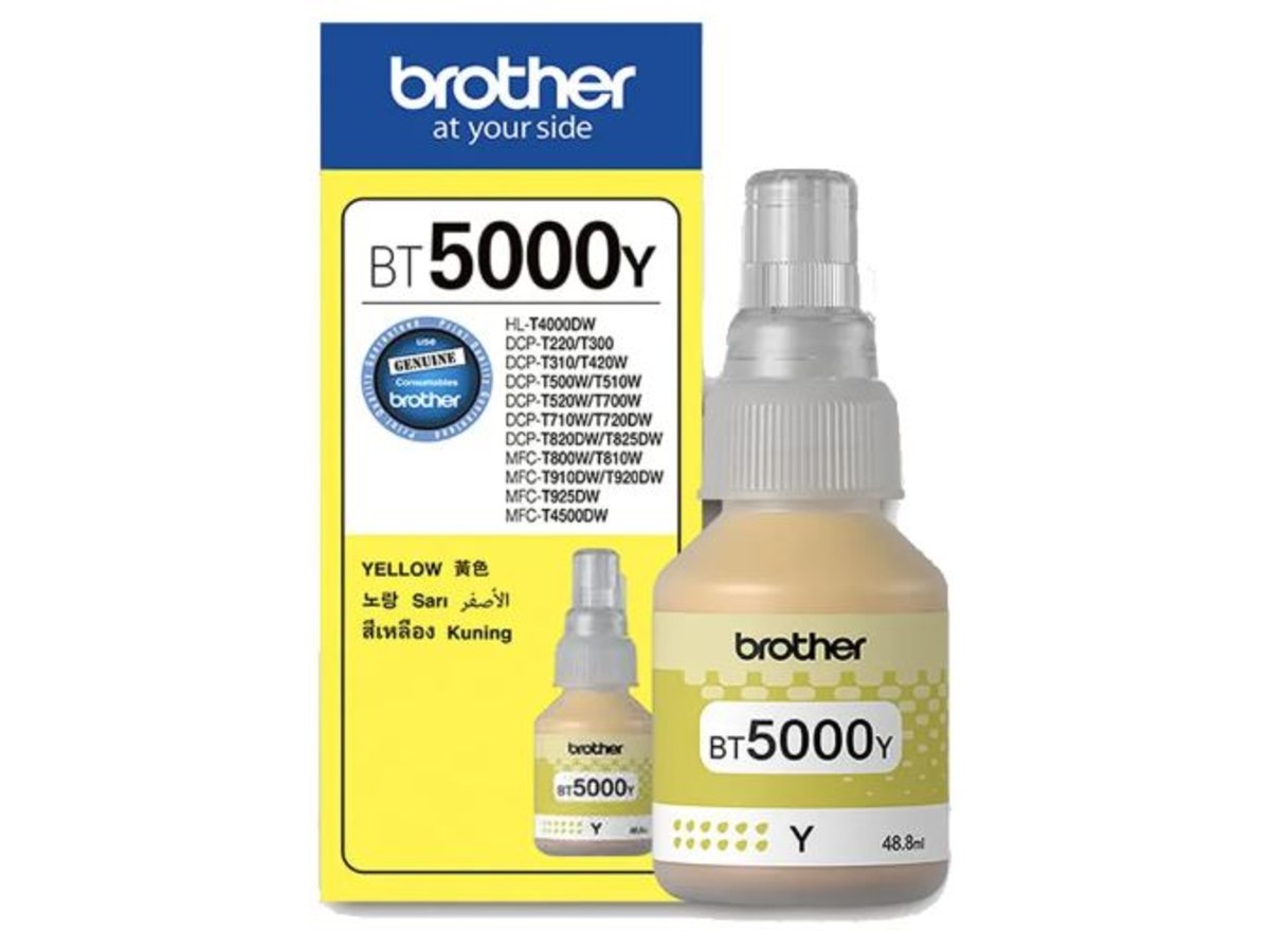 Brother BT5000Y 連供黃色墨水
