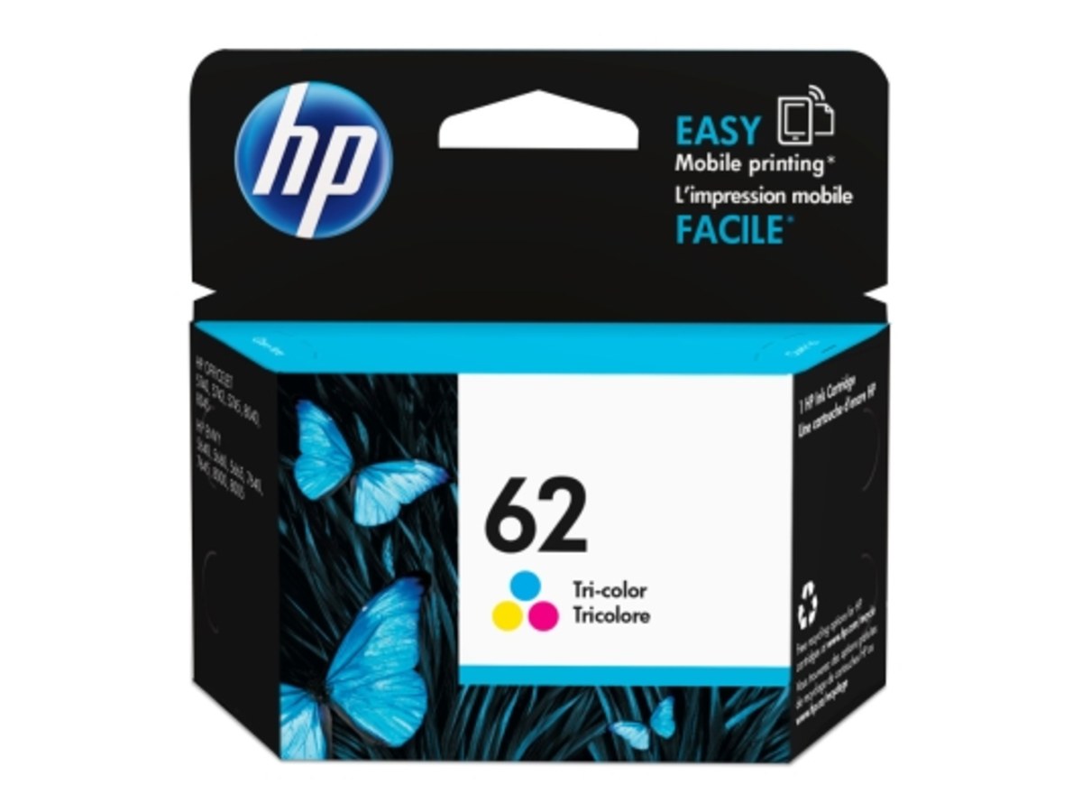 HP C2P06AA (No.62) 彩色墨水匣