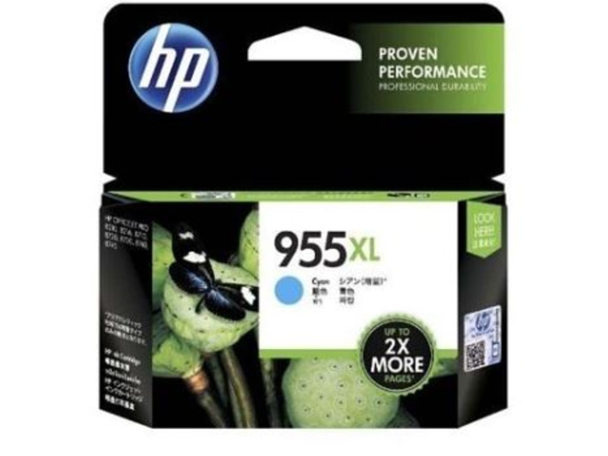 HP INK-L0S63AA (No.955XL) 青色高容量墨水匣