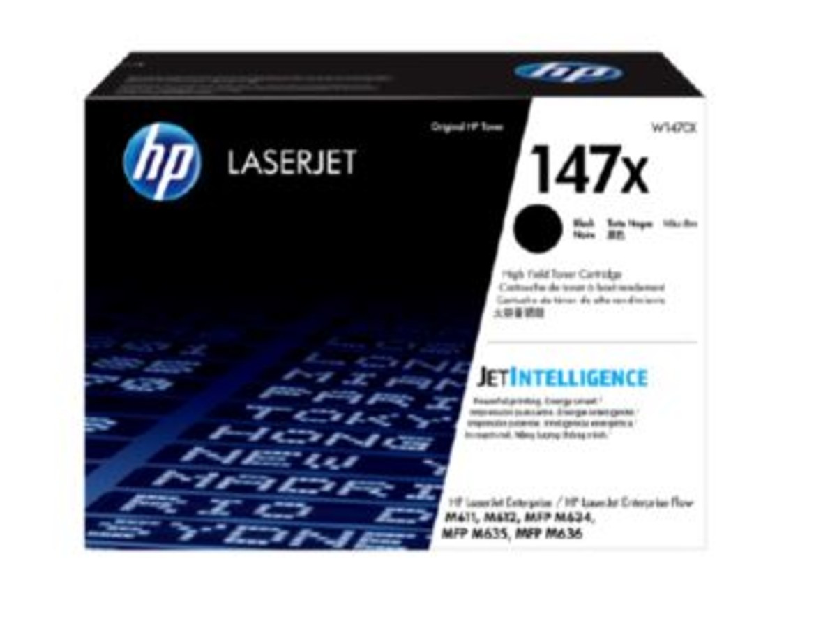 HP 147X 黑色 LaserJet 碳粉匣