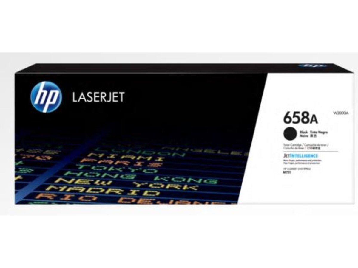 HP 658A 黑色 LaserJet 碳粉匣