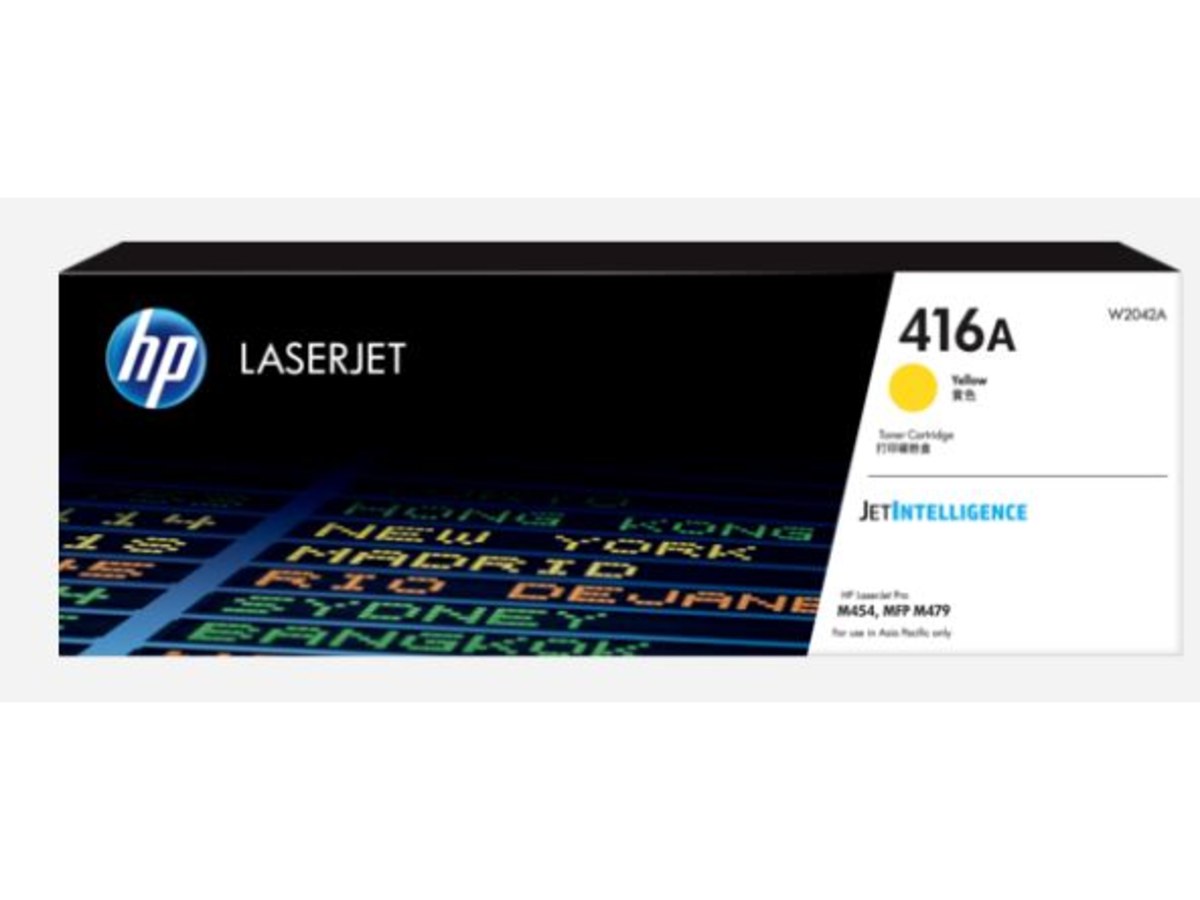 HP 416A 黃色 LaserJet 碳粉匣