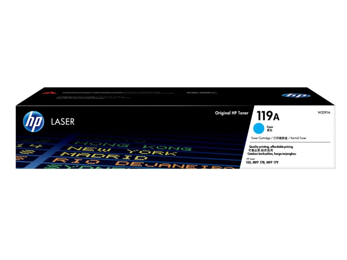 HP 119A 青色 LaserJet 碳粉匣