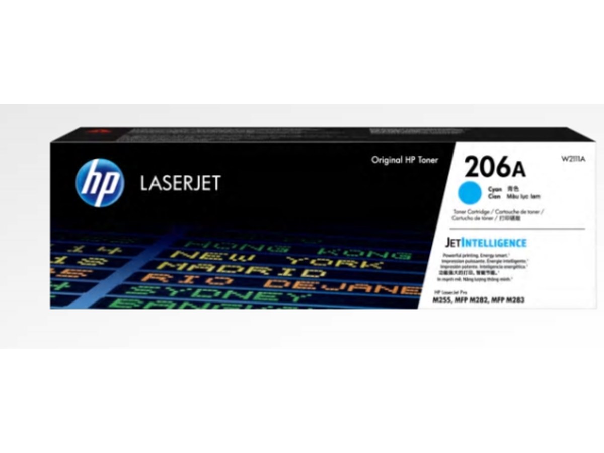 HP 206A 藍色 LaserJet 碳粉匣