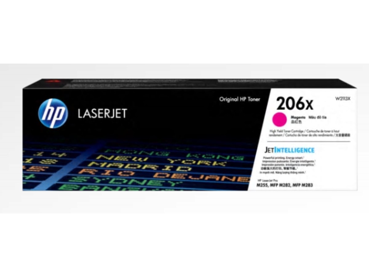 HP 206X 紅色 LaserJet 碳粉匣