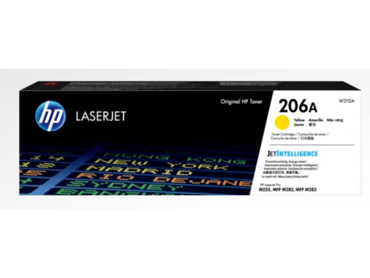 HP 206A 黃色 LaserJet 碳粉匣