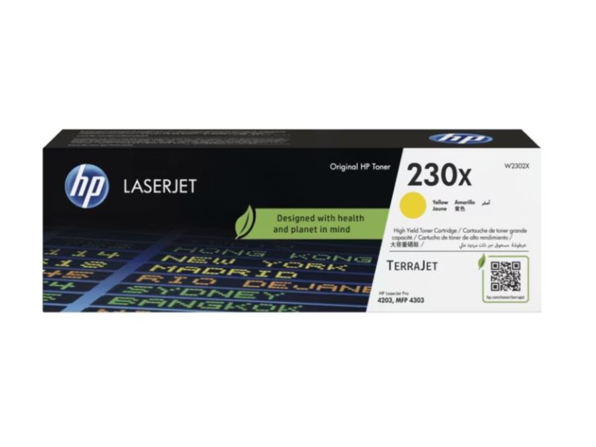 HP 230X 黃色 LaserJet 碳粉匣
