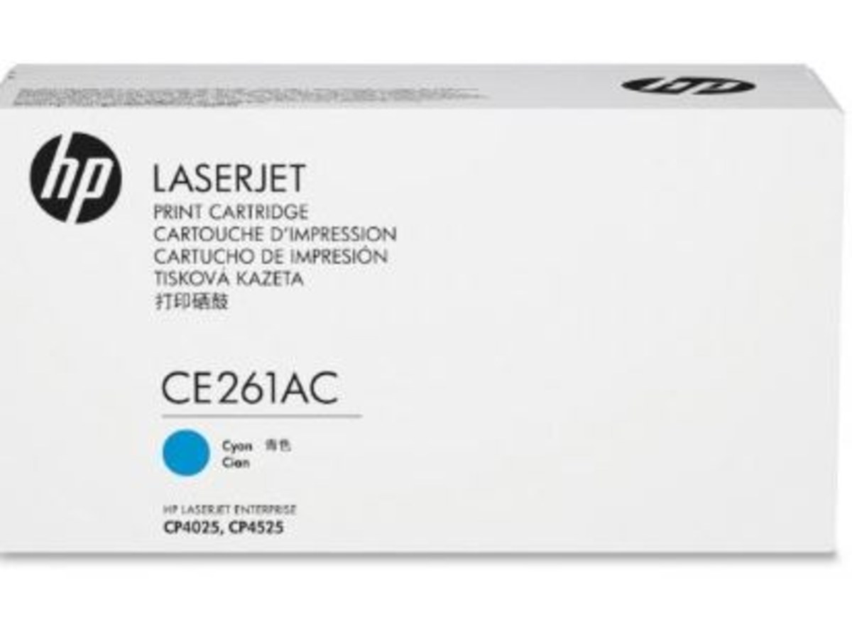 HP CE261AC 青藍色碳粉匣