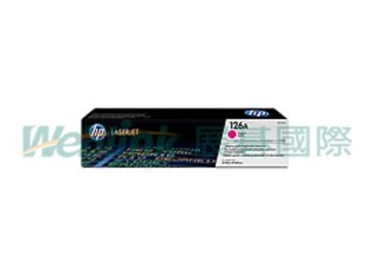 HP CE313A(126A) LaserJet 洋紅色列印碳粉匣