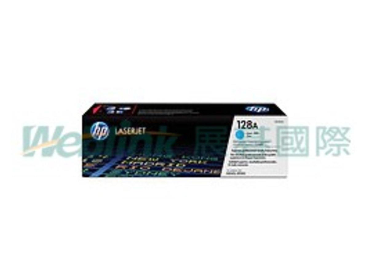 HP 128A (CE321A) 原廠藍色碳粉匣