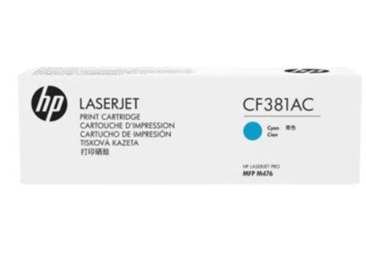 HP 312A 青色 LaserJet 碳粉匣(白盒包裝)