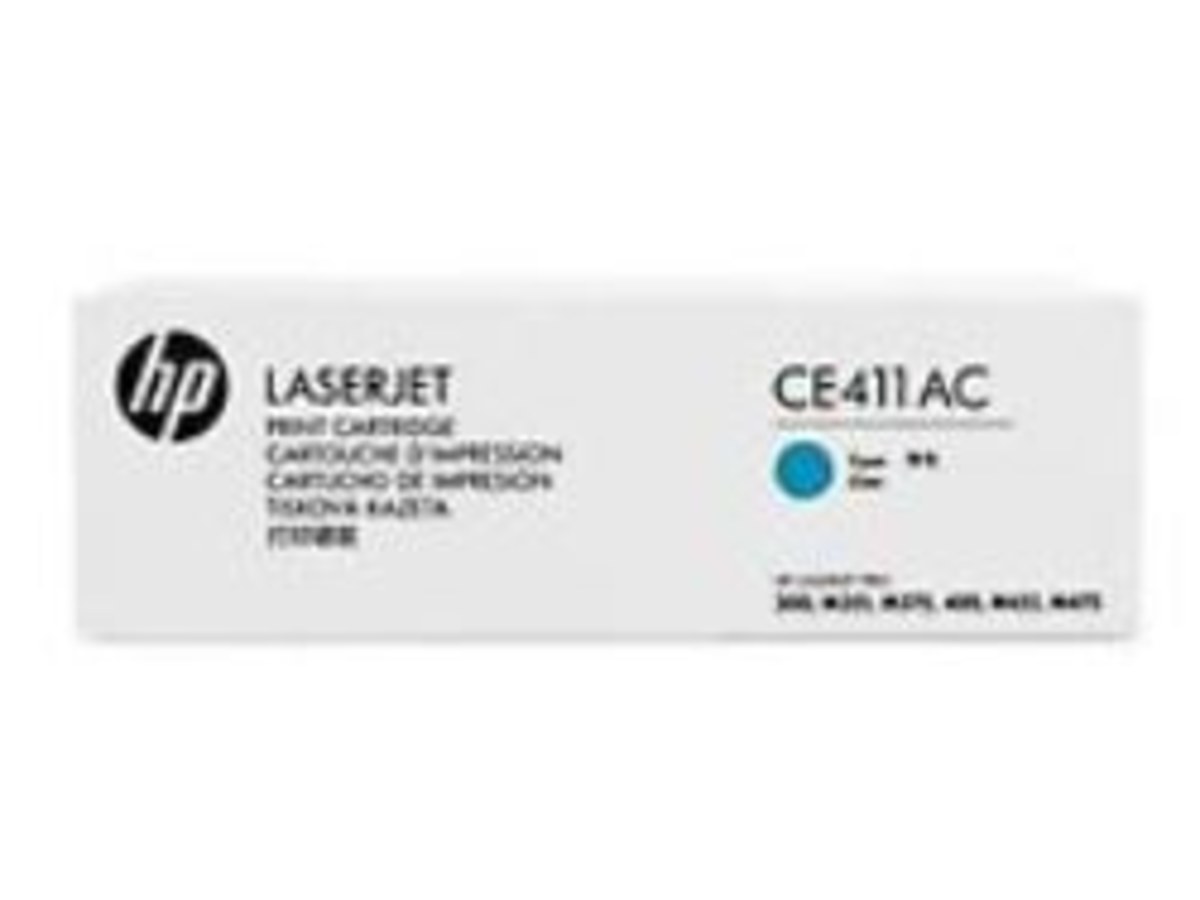HP CE411AC (No.305A) 青色 LaserJet 碳粉匣