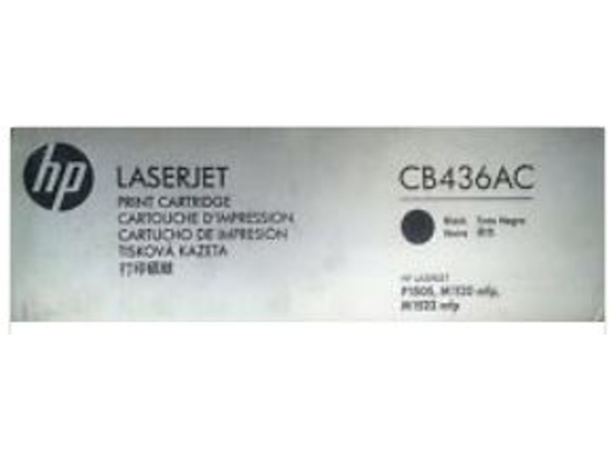 HP CB436AC 黑色碳粉匣