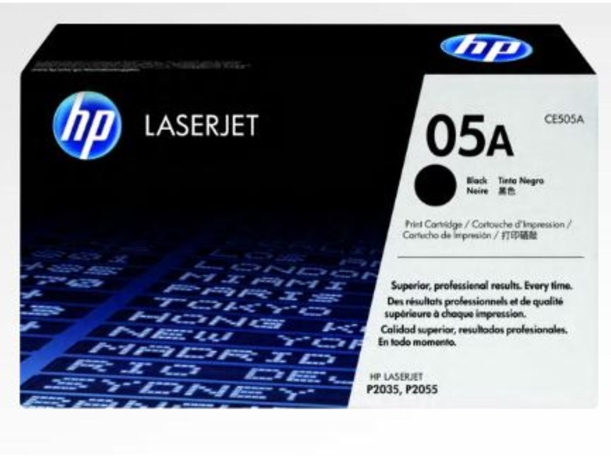 HP CE505A 黑色碳粉匣