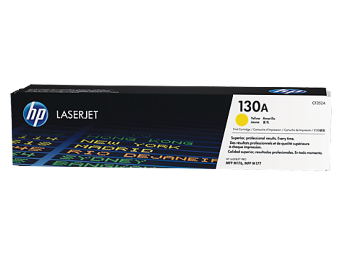 HP 130A 黃色 LaserJet 碳粉匣