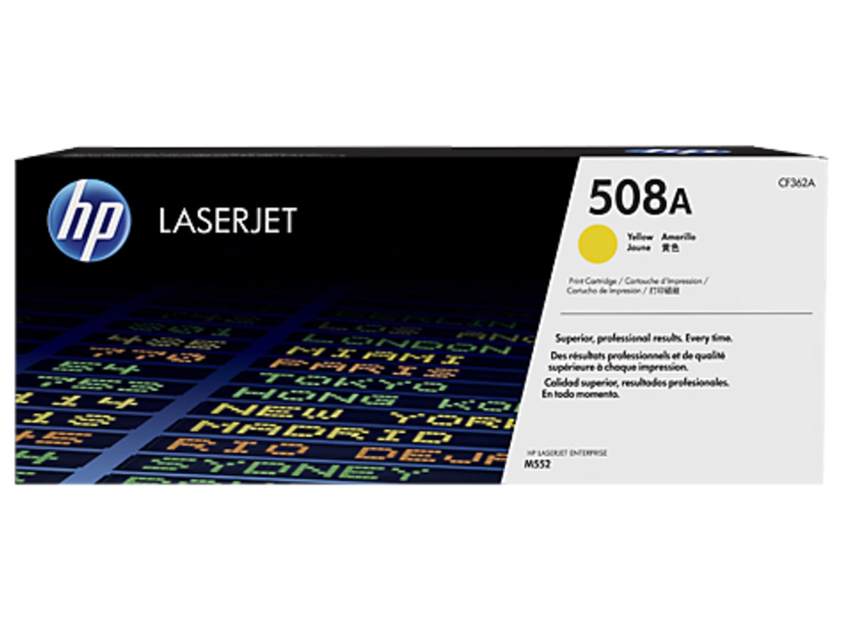 HP 508A 黃色 LaserJet 碳粉匣