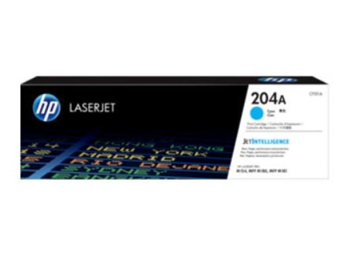 HP 204A 藍色 LaserJet 碳粉匣