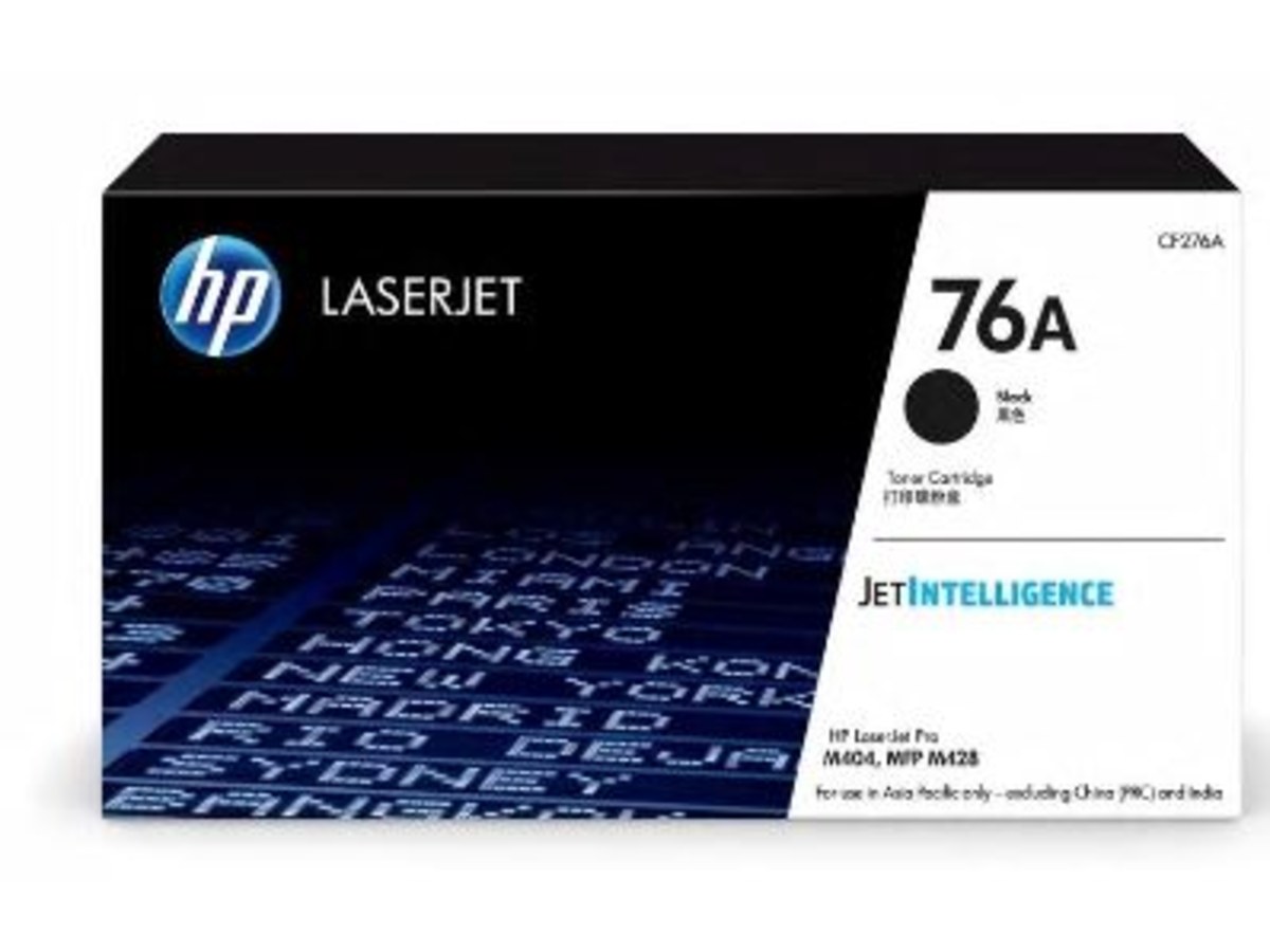 HP 76A 黑色 LaserJet 碳粉匣