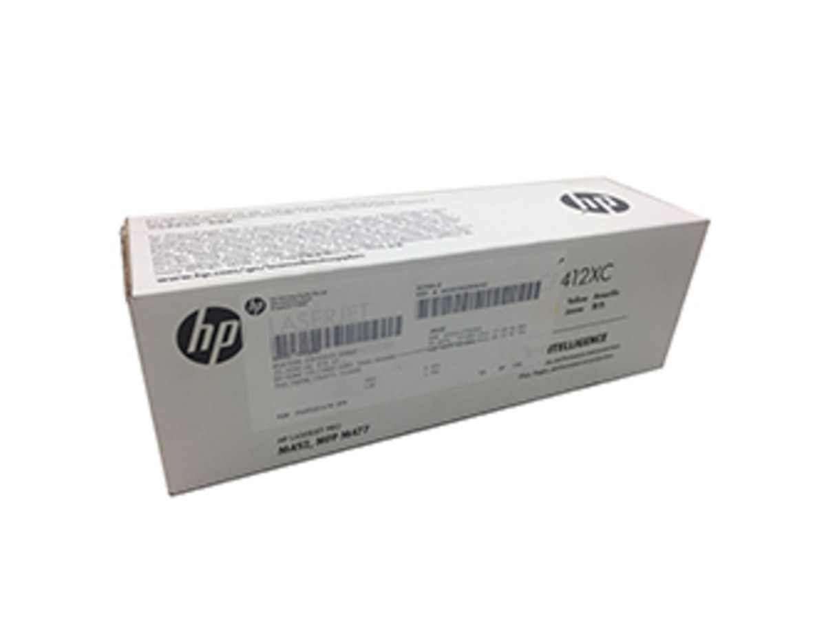 HP 412XC 黃色高容量碳粉匣