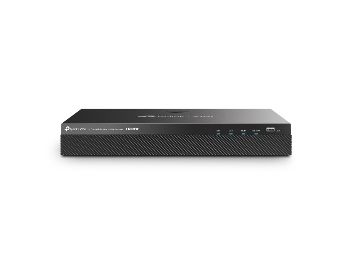 TP-LINK (商用) NVR2016H-16P VIGI 16 路 PoE+ 網路監控主機/監視器主機(NVR)