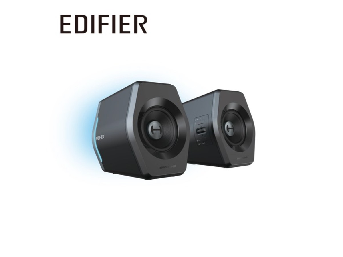 EDIFIER G2000 2.0電競遊戲喇叭(黑色)