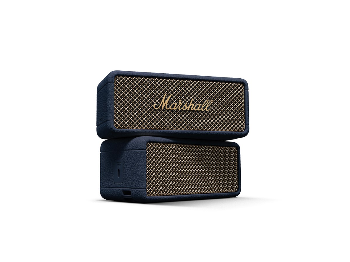 Marshall Emberton III 攜帶式藍牙喇叭Vintage Black復古黑