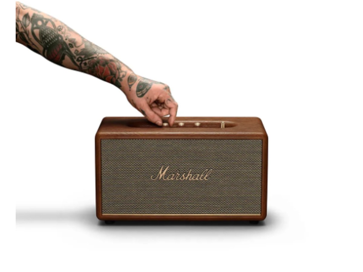 Marshall Stanmore III家用式藍牙喇叭 Brown復古棕
