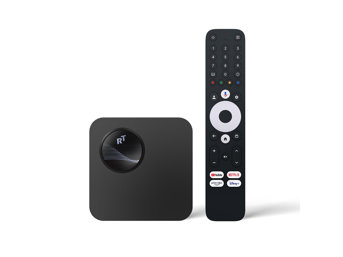 RockTek GX1 Google TV 4K智慧電視盒